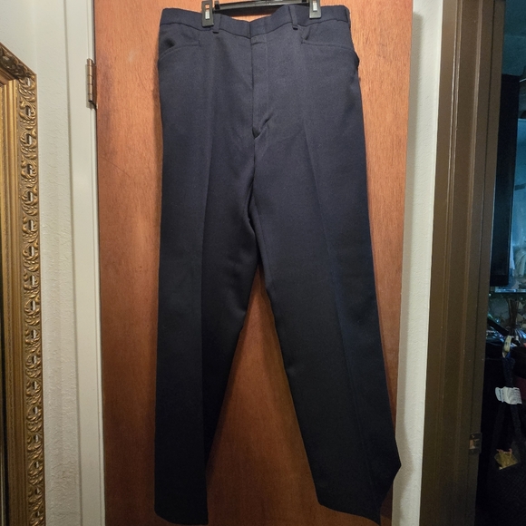 Haggar gorgeous mens suit black/dark blue szL 42 - Picture 9 of 12